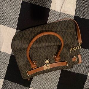 Brown hand bag look like